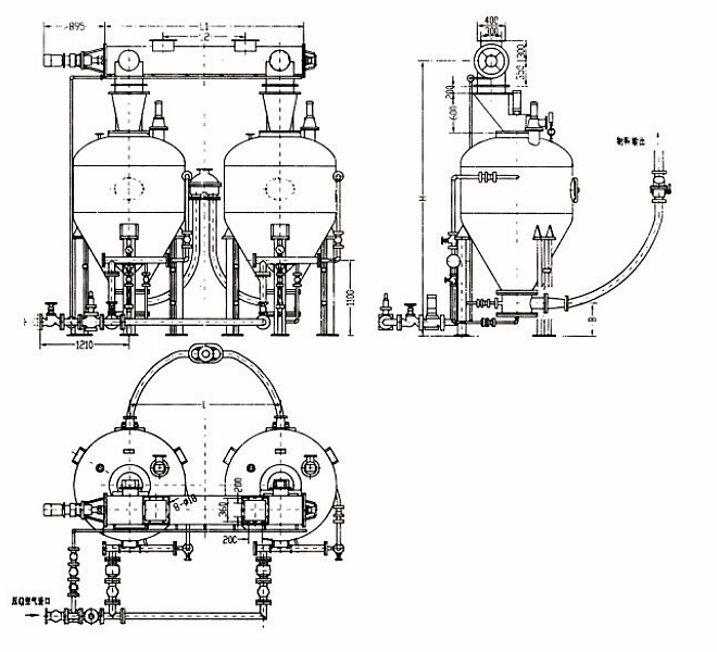 L型仓式起来输送泵(图5)
